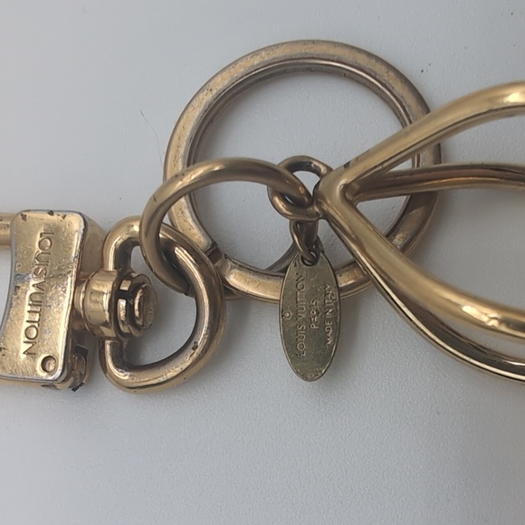 Louis Vuitton sphere key holder gold charm - Picture 3 of 4